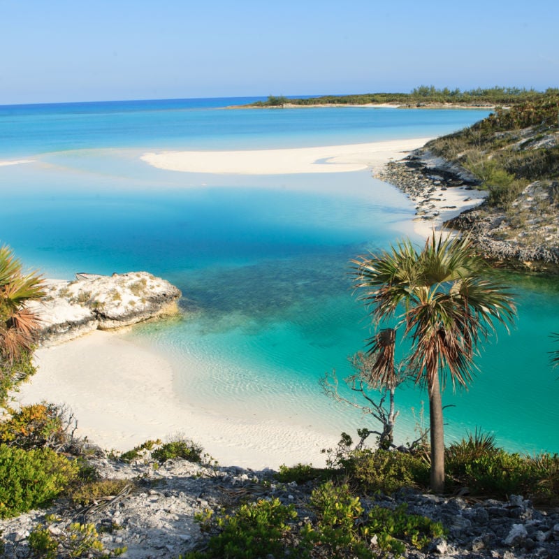 Shroud Cay in the Bahamas