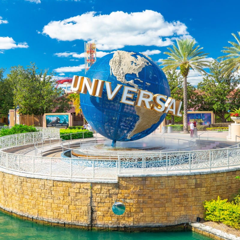 Universal Studios sign in Orlando